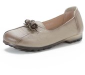 Atos women's leather, autumn shoes, retro Elico style soft sole