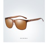 Nuevas gafas de sol, gafas de sol polarizadas de aluminio y magnesio para hombres de moda, gafas de sol deportivas personalizadas de marco completo, gafas de pesca.