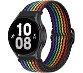 20mm 22mm Band for Samsung Galaxy Watch 4/5/6/5 Pro/6 Classic/gear S3/active 2 Braided Solo Loop Bracelet Huawei GT 2e 3 4 Strap