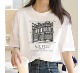 Good Omens t-shirts women funny Japanese top girl streetwear harajuku graphic clothing