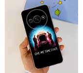 For Funda Xiaomi Redmi A3 Case 2024 Fashion Flower Transparent Silicone Soft TPU Phone Case For Xiomi Redmi A3 RedmiA3 4G Covers