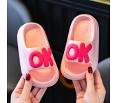 EVA zapatillas para niños de dibujos animados lindo baño antideslizante hogar al aire libre niños y niñas sandalias de bebé