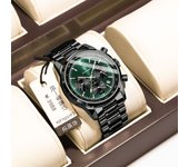 Reloj de hombre multifunción reloj de cuarzo luminoso