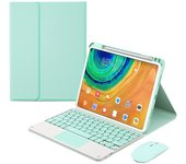 For Xiaomi Pad 5 Case with Keyboard Fabric Soft Back Tablet Cover For Xiaomi Mi Pad 5 Pro 11 inch Español Teclado Trackpad