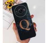 For Xiaomi Redmi A3 2024 Case Fashion Flower Letters Clear Soft Silicone Back Cover For Xiomi Redmi A3 Fundas RedmiA3 Phone Case