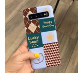 For Samsung S10+ S10E S10 Cover Liquid Silicone Cow Print Lovely Case Back Shell Fundas For Galaxy S10 Plus S 10 Soft Matte Capa