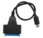 USB 3.1 Type C (USB C / for Thunderbolt 3 Compatible) to SATA III 2.5in Hard Drive Adapter