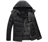 Men's Heating Winter Cotton Mens Coat Thick Men Clothing Jacket for Men New Fashion Jacket