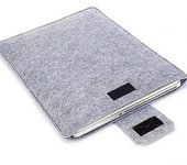 Felt Sleeve Slim Tablet Case Cover Bag for MacBooks Air Pro 11 13 15 Inch Solid Color Tablet Storage Bag