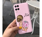 For OPPO A54 2021 Case CPH2239 OPPOA54 Cover Stylish Painted Phone Back Funda For OPPO A54 5G CPH2195 A 54 Shockproof Soft Coque