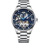 AILANG-reloj deportivo automático para hombre, cronógrafo mecánico con esqueleto, resistente al agua, cristal de zafiro calado