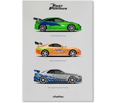 Supra Car Poster GR Fast and Furious Sport Cars GTR Racing Car Canvas Painting Racer Motorsport Room Wall Art Picture Home Decor