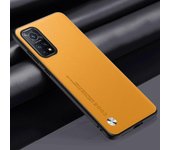 Caja de cuero de lujo de la PU para Xiaomi mi 10T pro mi10t contraportada caja del teléfono de protección de silicona mate para
