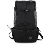 Mochila de Transporte para Mascotas Portátil de Nylon Ideal para Viajes al Aire Libre para Perros French Bulldog