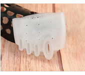 1Pair Forefoot Pads Hallux Valgus Corrector Silicone Gel Bunion Toe Separator Correction Overlapping Toe Foot Care Separators