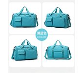 Bolsa de viaje plegable Bolsa de fitness deportiva para hombres y mujeres de gran capacidad Viaje corto Bolsa de almacenamiento de equipaje de viaje de negocios Bolso de hombro