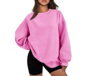 Loose Pullover Trend Baggy Plain Female Top Sport Y2k Vintage Long Sleeve Women's Sweatshirts Style On Promotion Nice Color Xxl
