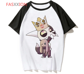 the Owl House t shirt tshirt male 2022 casual aesthetic vintage white t shirt top tees clothes couple clothes