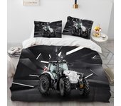 3D Car Tractor Truck Series Comforter Bedding Set,Duvet Cover Bed Set Quilt Cover Pillowcase,King Queen Size Bedding Set Kids 3D