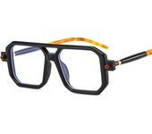 Tendencia retro literaria gafas de sol modernas tiro callejero gafas planas gafas de sol de moda