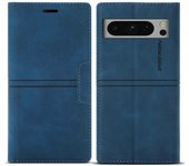 For Google Pixel 8 Pro Leather Case Magnetic Auto-absorbed Phone Cover