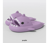 Nuevo estilo zapatillas de tiburón para mujer, lindas chanclas de EVA de verano para hombre, toboganes antideslizantes para interiores y exteriores, zapatos de playa para niñas y niños, sandalias