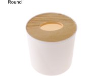 Caja de pañuelos de Madera de Dibujos animados, Caja de almacenamiento de productos interiores, servilletas, cajas de Papel, soporte de cubierta, 1PC