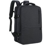 Mochila para portátil de expansión de gran capacidad Mochila de viaje de carga impermeable para viajeros