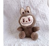 Bubble materab Heart Macaron peluche Doll SIT without feet Rabb