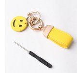 Colorful French Mini Lambskin Car Keychain Short Keychain Ring Cute Bag Hanging Gift Wholesale Student Keychains