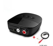 VAORLO Bluetooth 5.2 Audio Adapter 3.5MM AUX USB Support TFCard Surround Stereo Wireless Receiver For Car Kit PC TV Home Speaker