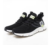 Novedad Zapatos deportivos para hombre, zapatos para correr transpirables de punto con mosca de verano