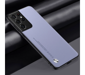 Luxury PU Leather Case For Samsung Galaxy S21 Ultra S21 Plus S21 FE 5G Back Cover Business Silicone Protection Phone Case Coque
