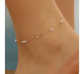 Qiming Little Star Beach Anklet For Women Foot Chain Summer Beach Jewelry Foot Anklets Jewelry