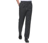 Men Trouser Restaurant Kitchen Chef Work Long Pants