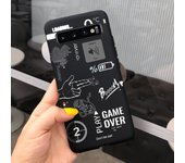 For Samsung S10+ S10E S10 Cover Liquid Silicone Cow Print Lovely Case Back Shell Fundas For Galaxy S10 Plus S 10 Soft Matte Capa
