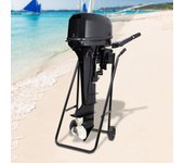 Outboard Motor Trolley Carrier Cart, Foldable Trolley Engine Stand Boat Heavy Duty Outboard Motor Carrier Cart (70kg /154lbs)