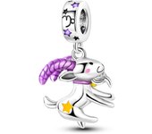 VYZW-Colgante de plata 925 para mujer, 12 signos del zodiaco, dijes de constelación, compatible con Pulsera Original, collar, joyería, regalos de cumpleaños