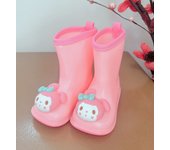 Zapatos de lluvia para niños, niños y niñas, botas de lluvia de tubo medio, bebés y niños pequeños de 1 a 6 años, zapatos de agua para niños, zapatos de goma, compañeros de clase