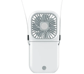 Xiaomi 2025 ventilador de cuello colgante 3000mAh Mini portátil plegable USB banco de energía silencioso ventilador de carga de escritorio portátil