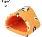 Comfortable Hamster House Small Animal Sleeping Bed Soft Guinea Pig Nest Warm Mat Mini Cage For Rabbit Squirrel Mat
