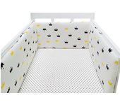 Protector de cuna Chichonera Para Bebé, Barrera envolvent Para Cama Infantil, asiento Para recién nacido, CUNA trenzada
