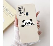 For Samsung Galaxy A21s Case A217 SM-A217F Cover Cute Panda Cartoon Camera Protection Soft Funda For Samsung A21s SM-A217F Coque
