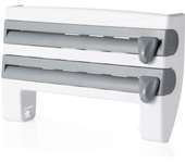 Kitchen Organizer Paper Towel Holder Cling Film Cutting Holder Sauce Bottle Tin Foil Paper Storage Rack Kitchen Shelf