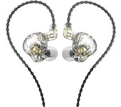 TRN MT1 In-Ear Wired Headphones 2Pin 3.5Mm HI-FI Dynamic Hanging Ear Running Subwoofer Sports Noise Cancelling Headphones White
