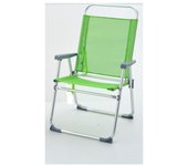 Silla plegable camping Tipo Tumbona  de mentira antivuelco y multiposición