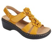 Zapatos fashionable tacón de cuña para mujer, sandalias informales, Verano