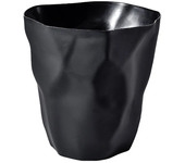 Cubo de basura de plástico de Color sólido, cubo de basura Irregular de estilo nórdico moderno, cesta de residuos de alimentos,
