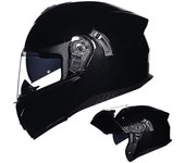 Casco moto integral hombre mujer trail aire libre seguro MX Carreras de Locomotora