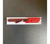 3D Metal GT e Rear Boot Trunk Emblem Badge Decals For Peugeot 307 308 Renault KIA Rio K3 K5 Ceed Sportage Car Stickers